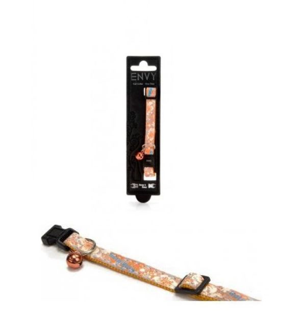 Picture of Beeztees Hula Kedi Boyun Tasması 10 mm Turuncu