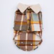 Picture of Pawstar Green Plaid e Pelle Jacket 