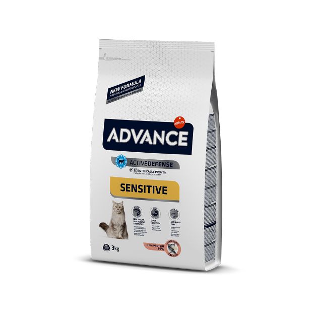 Picture of Advance Cat Somonlu Pirinçli Yetişkin Kedi Maması 3 Kg