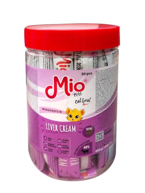 Picture of Mio Kedi Ödül Krema Ciğerli 15 Gr x 30