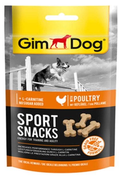 Picture of Gimdog Sport Snacks Mini Bone L-Carnitine (Tavuklu)60 gr