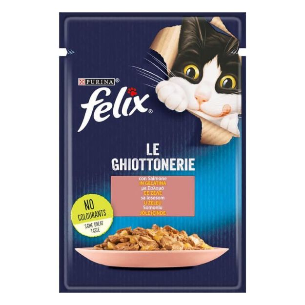 Picture of Felix Somonlu Yaş Kedi Konservesi 85gr