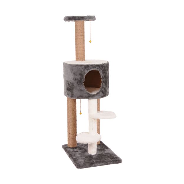 Picture of Cathause Üst Oval Merdivenli Tırmalama 128 Cm Gri