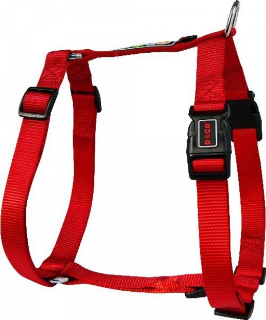 Picture of Doco Logolu Koşum Kayışı Puppy Kırmızı 1.0 x 25-33cm