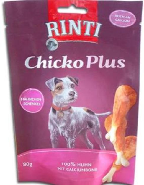 Picture of Rinti Chicko Plus Tavuk Budu Köpek Ödülü 80 Gr