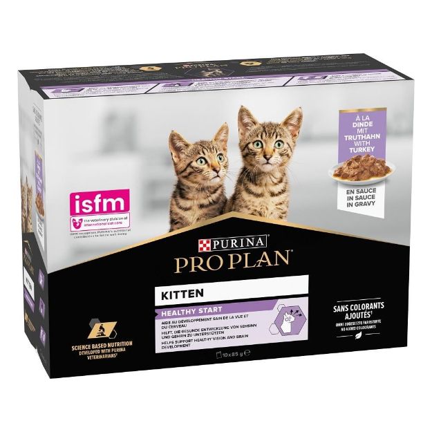 Picture of ProPlan Kitten Hindili Pouch Yavru Kedi Konservesi 10x85 Gr