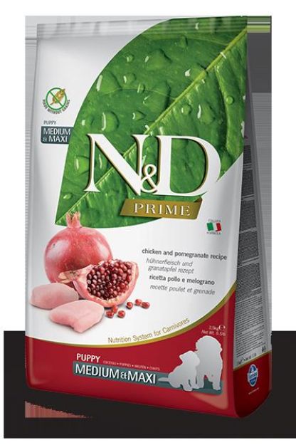 Picture of N&D prıme Tavuk Nar Puppy MEd-Max 12 Kg