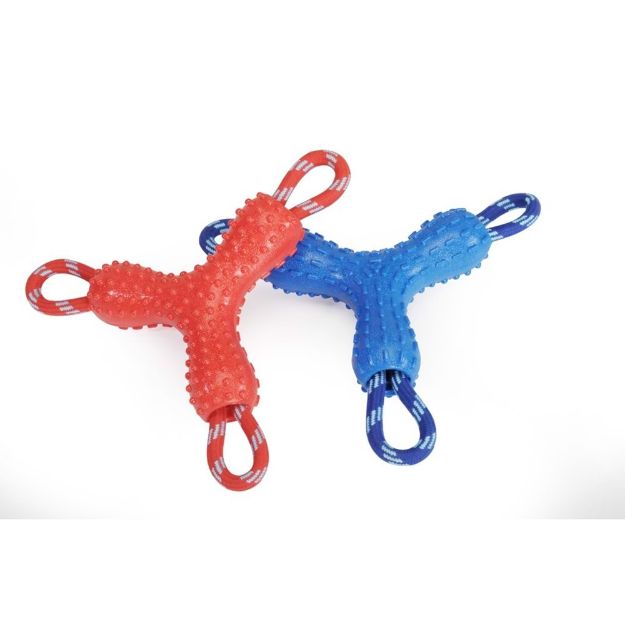 Picture of Camon Köpek Oyuncağı İpli TPR Bumerang 22 CM