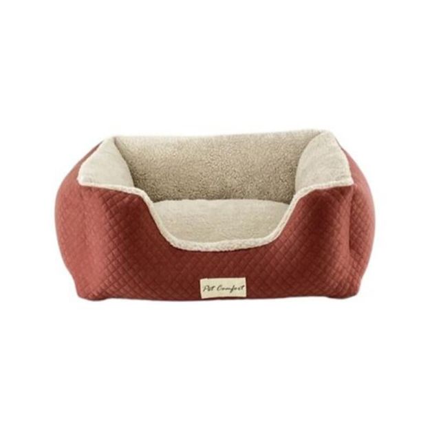 Picture of Pet Comfort Echo Kedi Kopek Yatak Tarcın Ecru Pelus S 60x50cm 7862