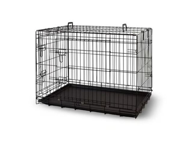 Picture of Zampa Metal Kedi Köpek Kafesi Siyah 77x47x55cm