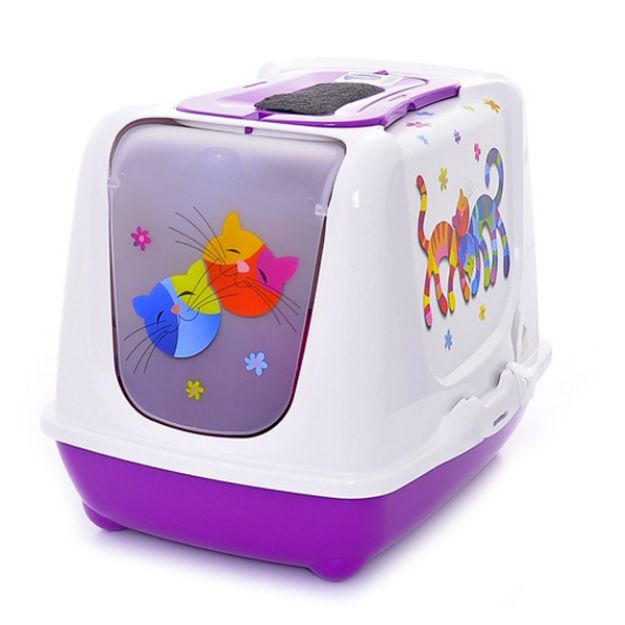 Picture of Moderna Trendy Friends Kapalı Tuvalet Kabı Fuşya57 cm 