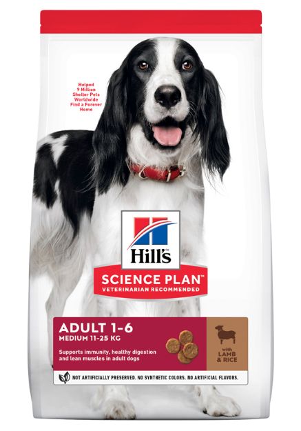 Picture of Hill's SCIENCE PLAN Kuzulu Orta Irk Yetişkin Köpek Maması 14 Kg 