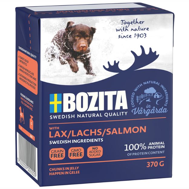 Picture of Bozita Naturals Somon Balıklı Köpek Konservesi 370 Gr
