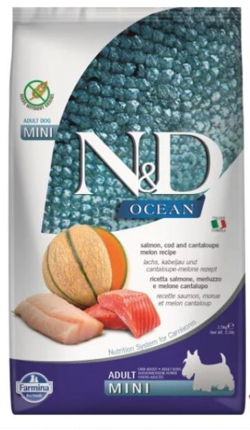Picture of N&D Ocean Pr Somon Morına Kavun Adult Mını 2,5kg