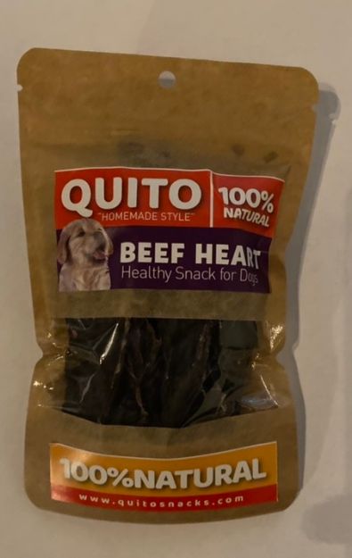 Picture of Quito Dog Beef Heart Doğal Köpek Ödülü 40 gr