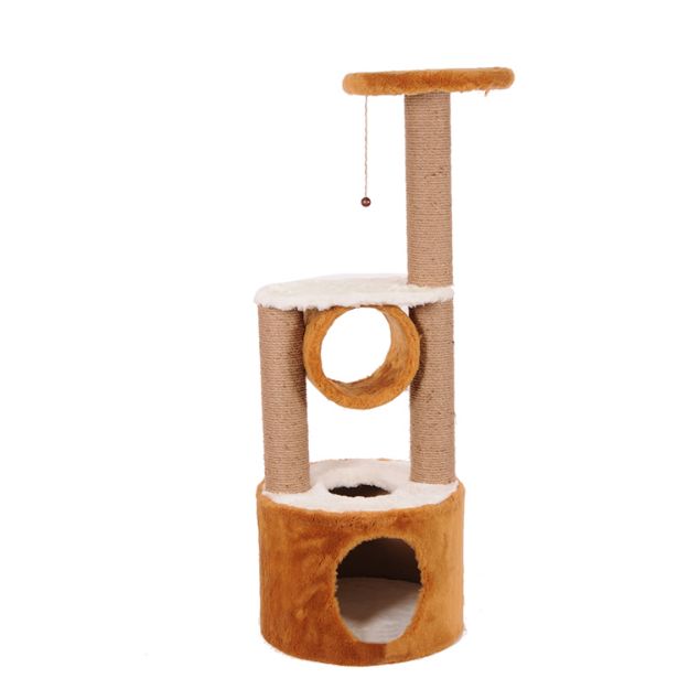 Picture of Cathause Oval Yuvalı Katlı Tırmalama 112 Cm Kahverengi