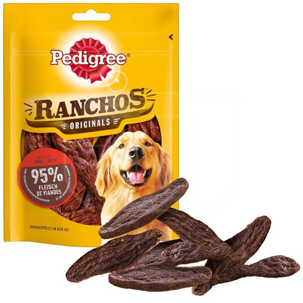 Picture of Pedigree Ranchos Sığır Etli Köpek Ödülü 70 Gr