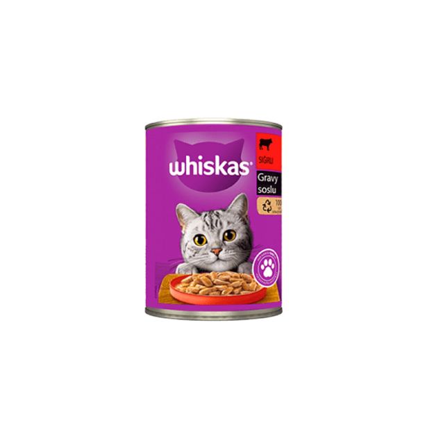 Picture of Whiskas Biftekli Kedi Konservesi 400 gr