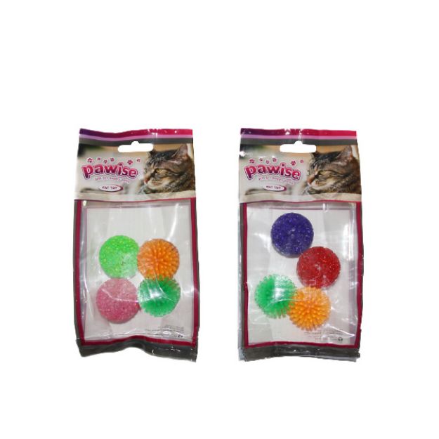 Picture of Pawise Glitter Ball 4 Adet Kedi Topu