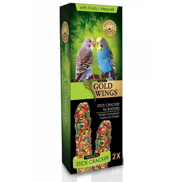 Picture of Gold Wings Premium Meyveli Muhabbet Krakeri 2 li