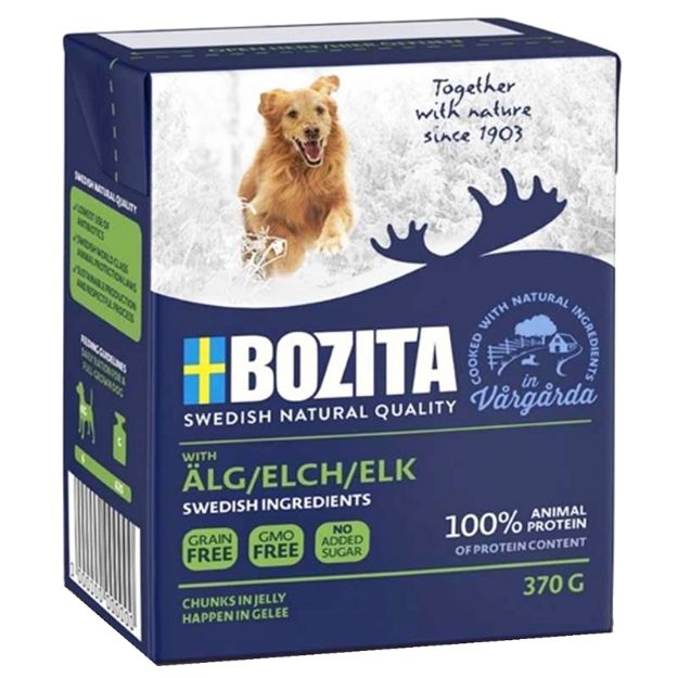 Picture of Bozita Naturals Elch Geyikli Köpek Konservesi 370 Gr