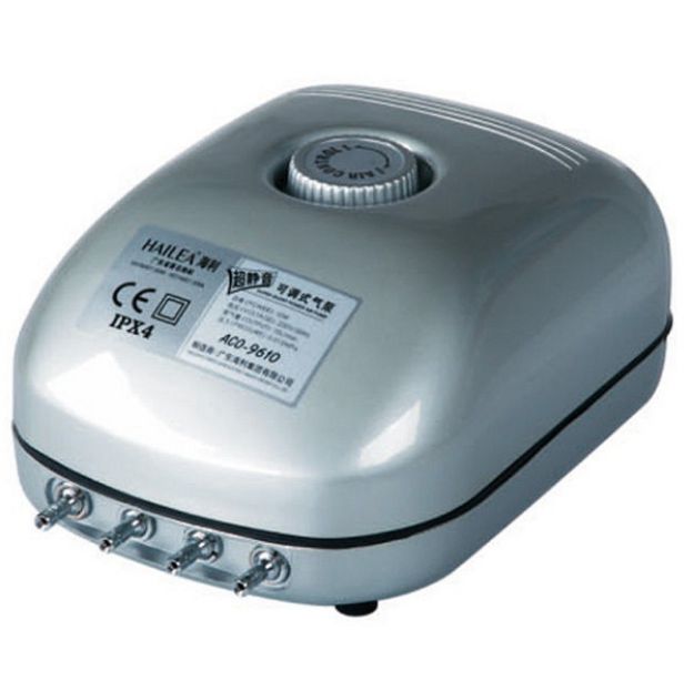 Picture of Hailea Aco-9610 Dört Çıkışlı Akvaryum Hava Motoru