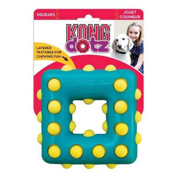 Picture of Kong Köpek Oyuncak, Dotz Kare Small