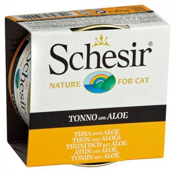 Picture of Schesir Jel Ton Balıklı ve Aloeveralı Kedi Konservesi 85 gr